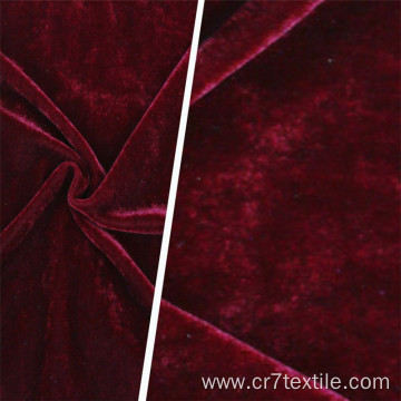 Elegant Indoor Polyester Knit Velvet Pajamas Fabric